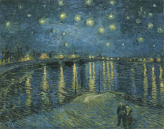 Van Gogh - The Starry Night over the RhÃ´ne